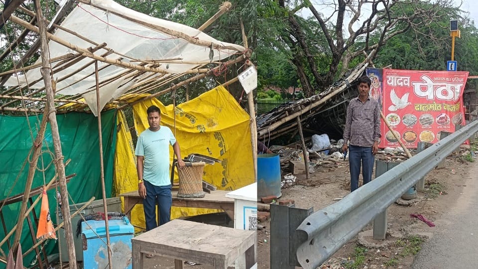 Bulldozers on Huts Not on Buildings Shopkeepers Slam NHAI’s Double Standards