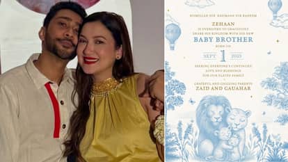 Gauahar Khan zaid darbar welcomes baby boy share post