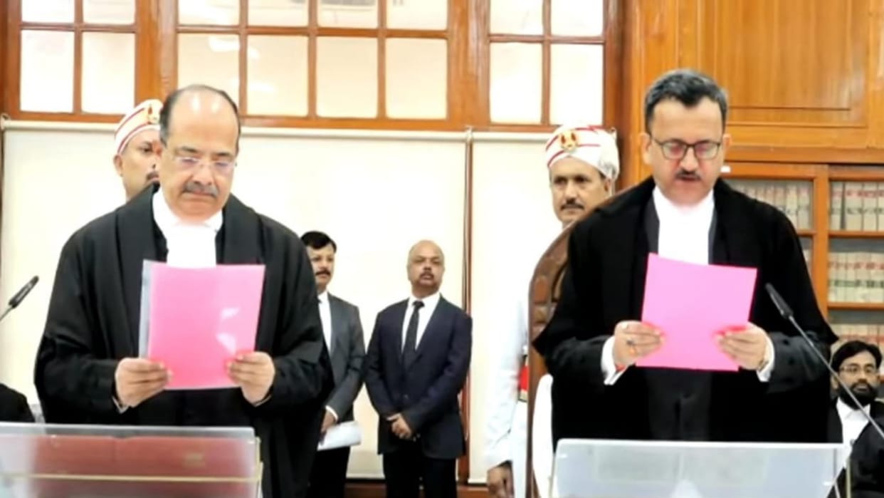 Allahabad High Court: Justice Arun Kumar administered the oath of office and secrecy, the number of judges