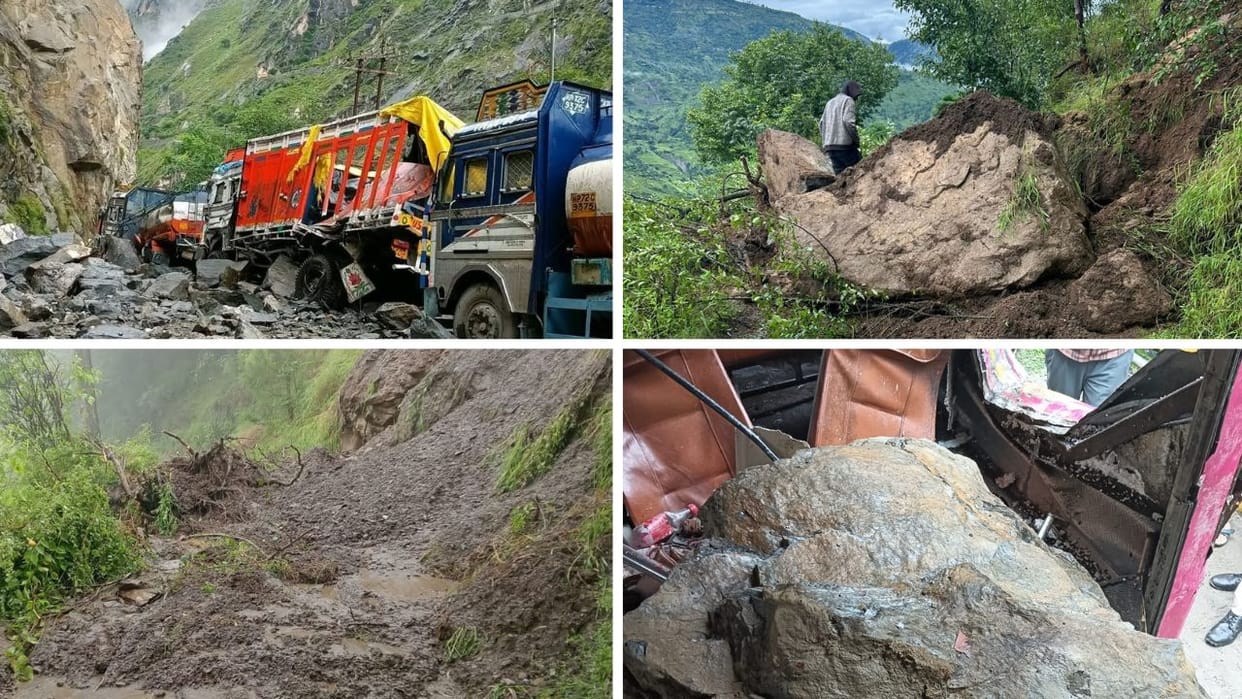 1359 roads including 5 NHs closed in Himachal yellow alert for rain in four districts on Thursday