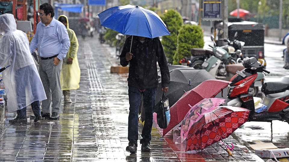 Heavy rains in Jammu and Kashmir disrupted life on Wednesday as well