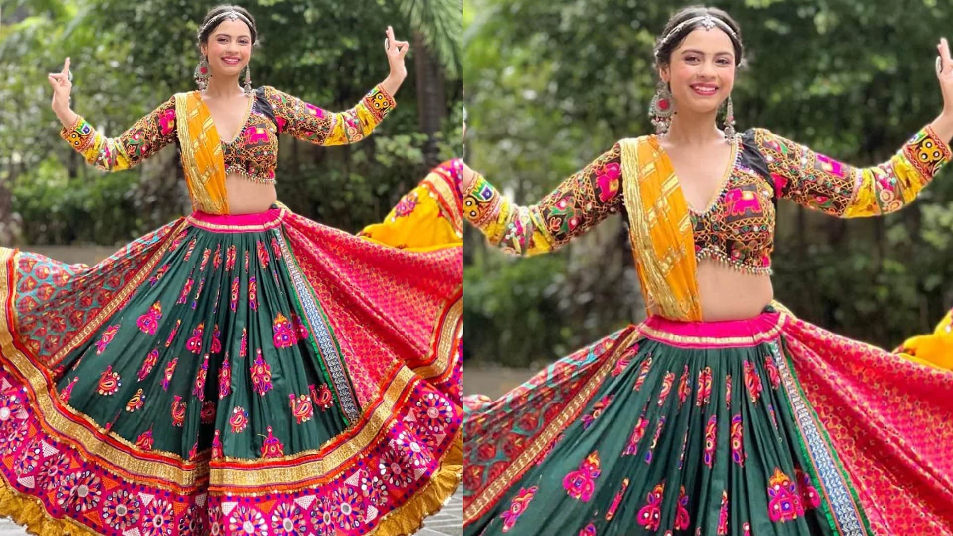 Shardiya Navratri 2025 Trendy Lehenga Ideas for Garba Night