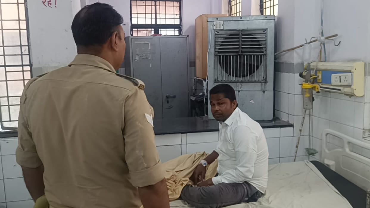accused of molestation of three-year-old girl arrested by police in an encounter in sonbhadra