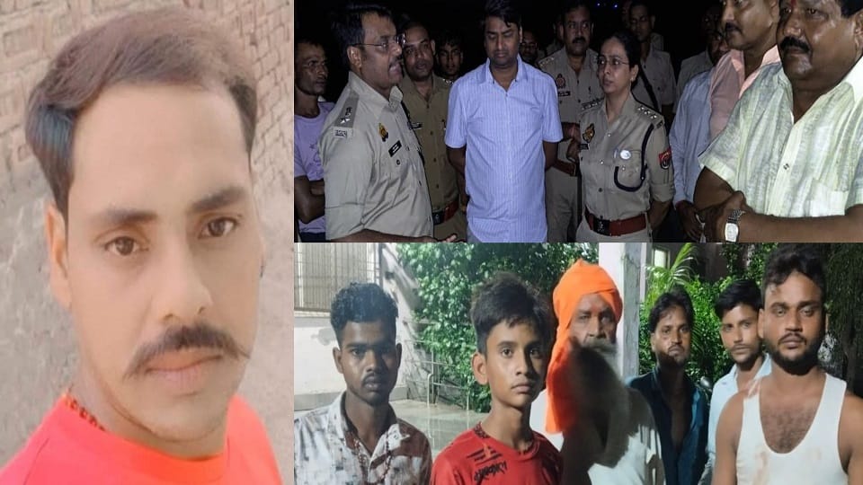 kasganj murder case Two accused who stabbed young man to death arrested in encounter