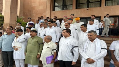 Rajasthan Assembly Live: Amid uproar, Congress stages walkout as Jooli challenges Jogaram