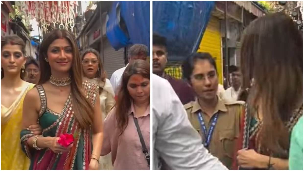 Shilpa shetty refuses women cop to take selfie with her video getting viral on social media