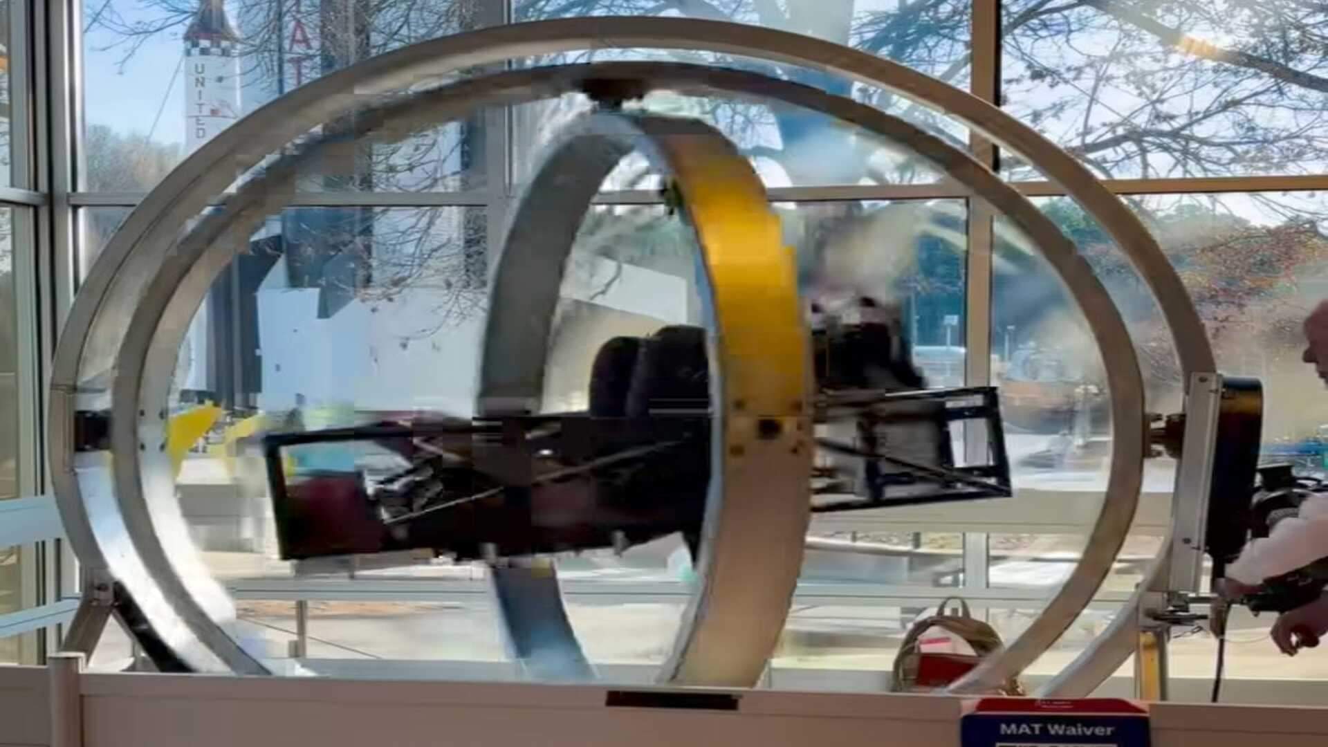 Shubhanshu Shukla Space Training Video Goes Viral Shows Vomit Comet Chair Experience