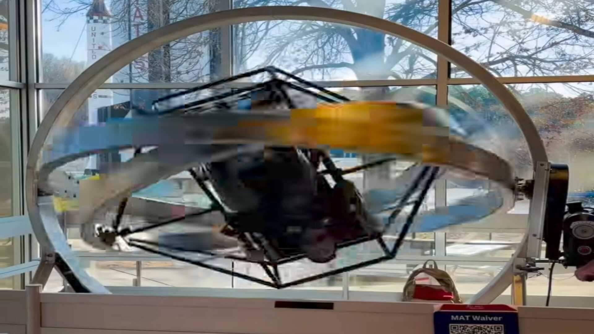 Shubhanshu Shukla Space Training Video Goes Viral Shows Vomit Comet Chair Experience