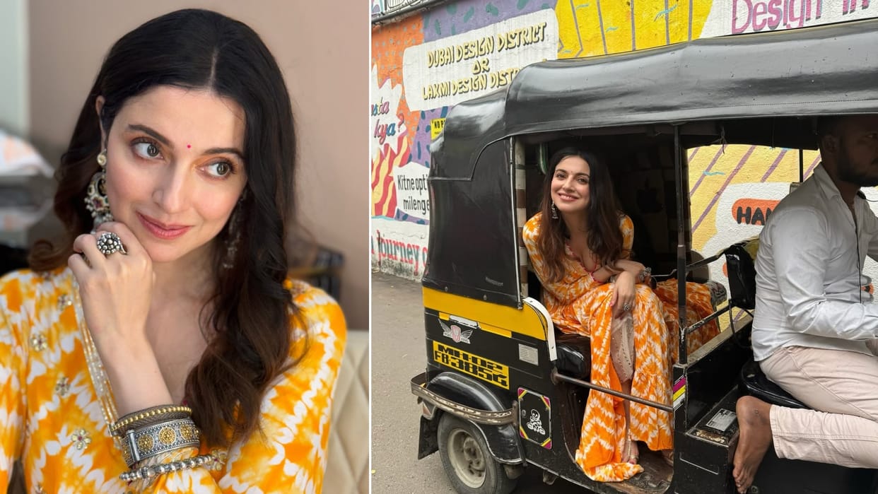 Neil Nitin Mukesh Ek Chatur Naar divya khossla photos auto rickshaw says when ur driver gets stuck in a jam