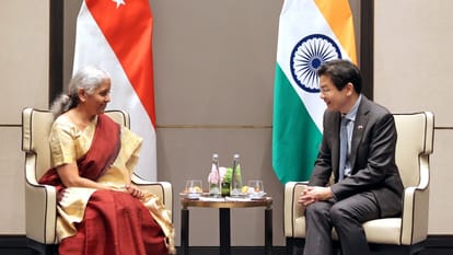 Finance Minister Sitharaman meets Singapore PM Lawrence Wong discusses strengthening comprehensive