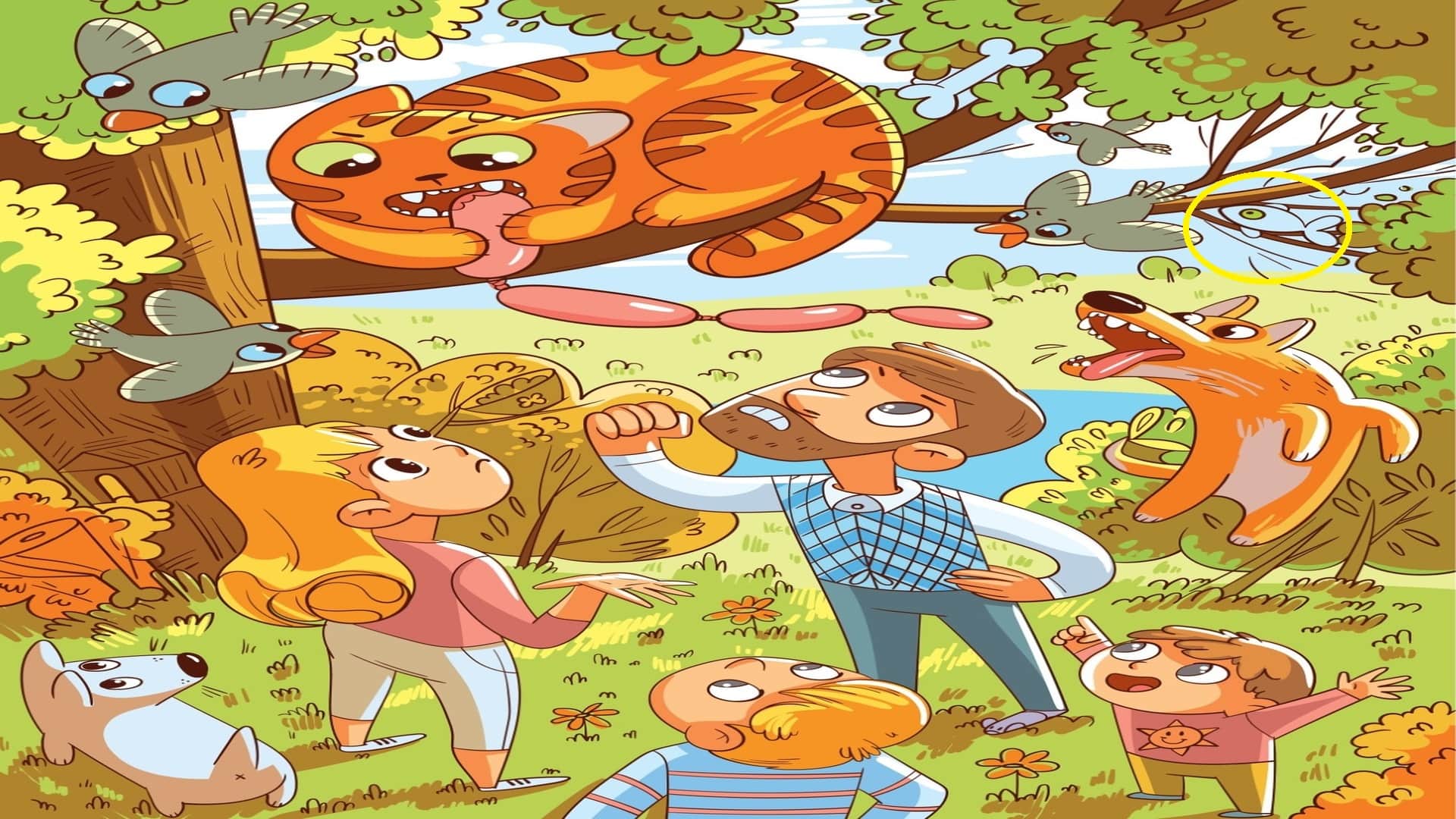 Viral Optical Illusion Iq Test Brain Test Can You Spot Fish in 15 Seconds Brain Teaser Image