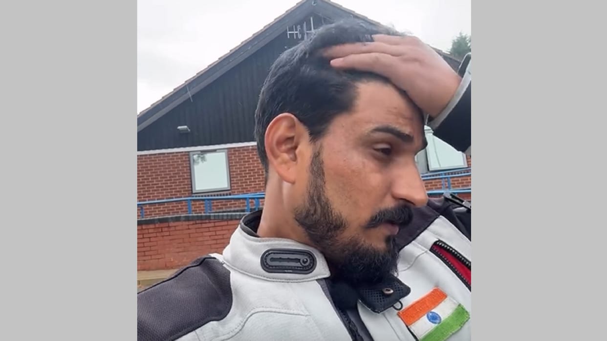Indian Biker Content Creator Yogesh Alekari Whose Motorcycle Was Stolen During World Tour Gifted New Vehicle