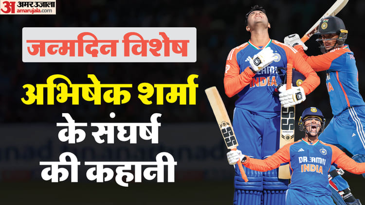 Abhishek Sharma: From Amritsar Streets To Ipl Stardom – The Story Of A Left-handed Powerhouse – Amar Ujala Hindi News Live