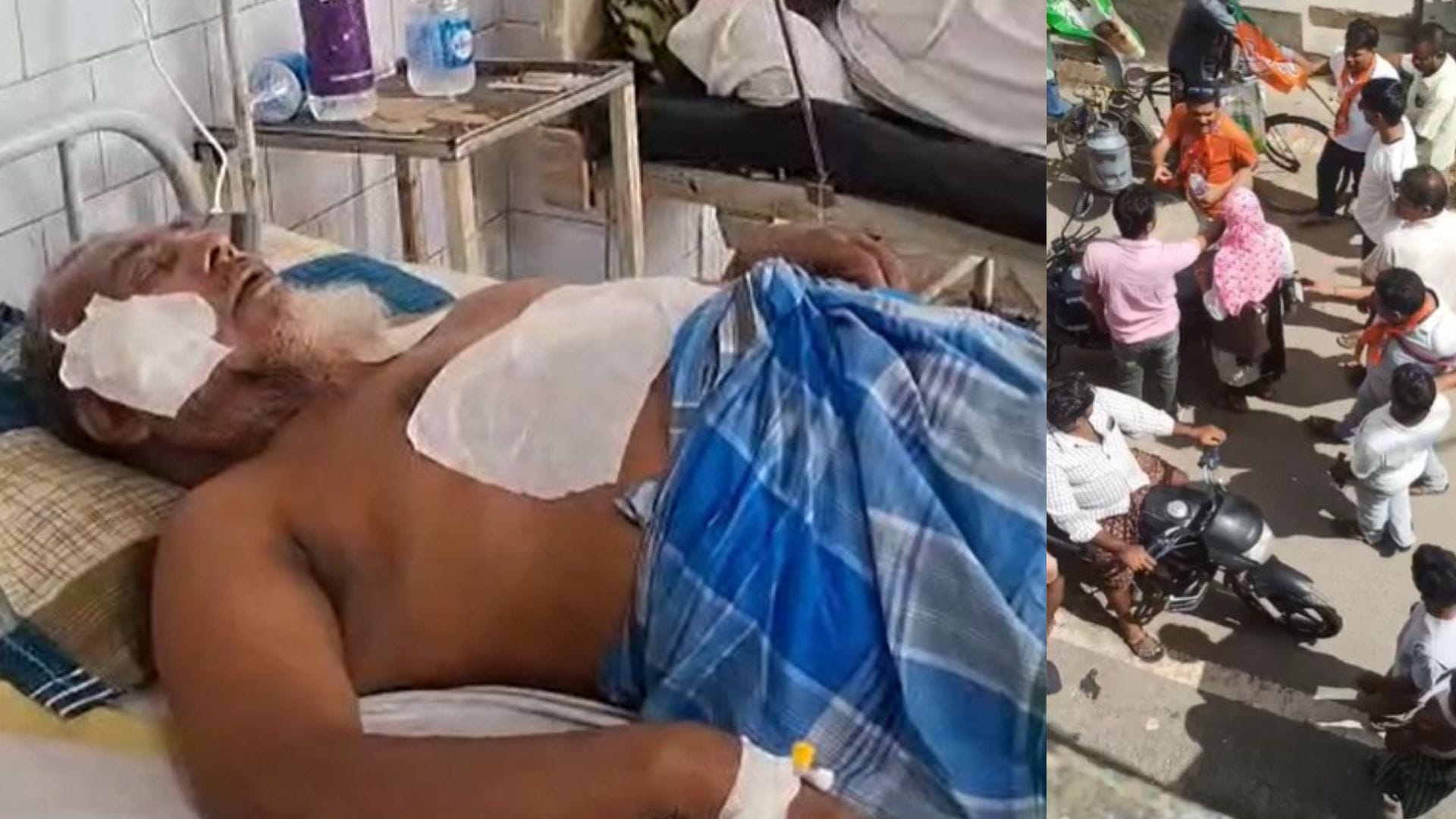 भागलपुर में मारपीट का मामला
