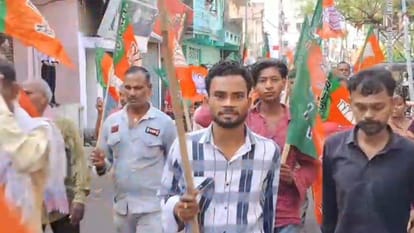 Bihar News : BJP party called Bihar Bandh protest against abuse of PM narendra modi nda party patna bihar
