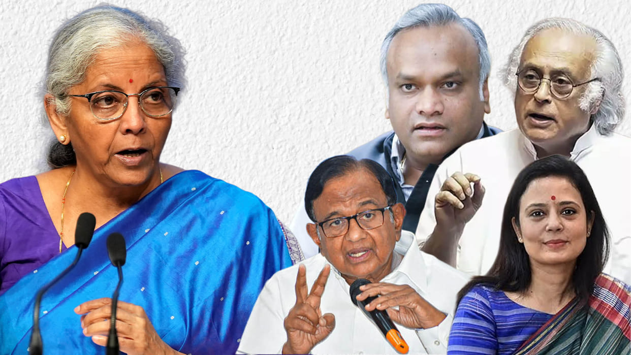 congress tmc On GST says bjp wrong path now U-turn chidambaram kharge mahua moitra slam central government