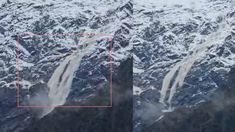 Kedarnath Avalanche: केदारनाथ से ऊपर चोराबाड़ी ग्लेशियर के पास हुआ हिमस्खलन, पांच मिनट तक उड़ा बर्फ का गुबार