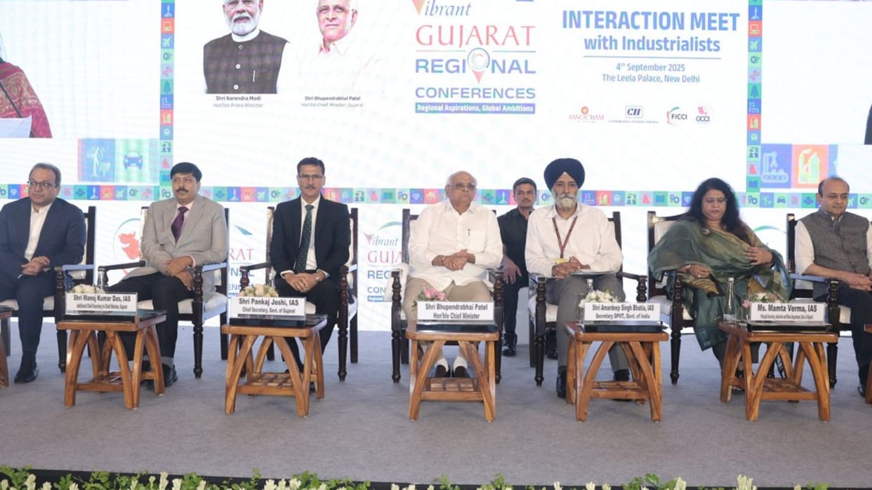 VGRC: CM Bhupendra Patel interacts with industry leaders and dignitaries in Delhi
