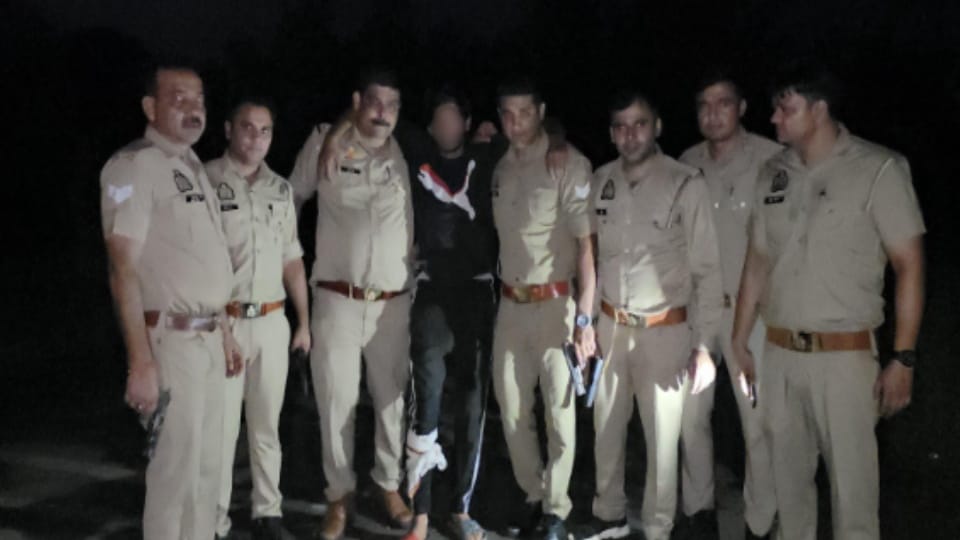 Gangoh Encounter: Wanted Criminal Bilal Alias Billa Injured in Police Firing, Accomplice Escapes