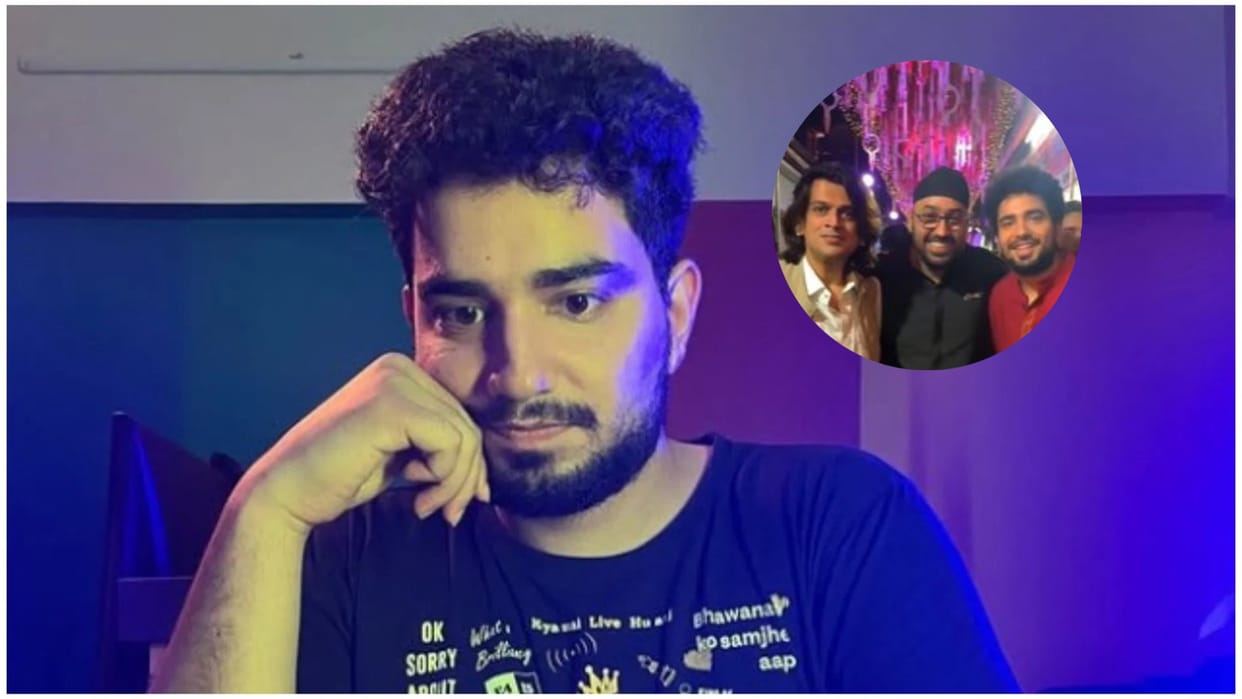 Samay raina reached lalbaugcha raja with balraj singh ghai and rahool kanal video viral