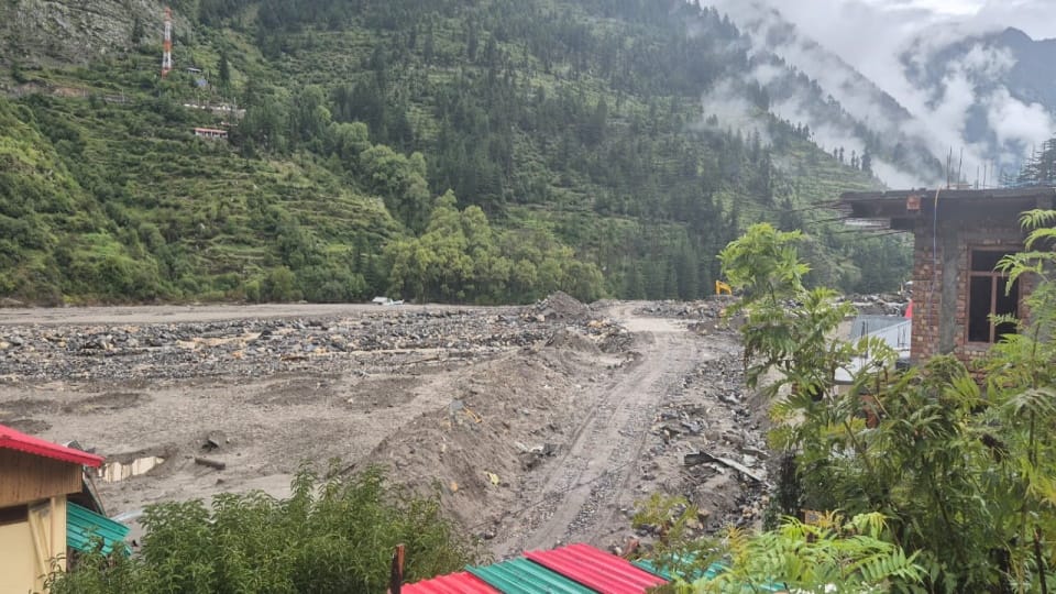 Uttarkashi Dharali disaster One month But situation remains the same there is only debris all around Photos