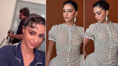 tu meri main tera main tera tu meri ananya panday pearl look goes viral chunky said look like a comedy show
