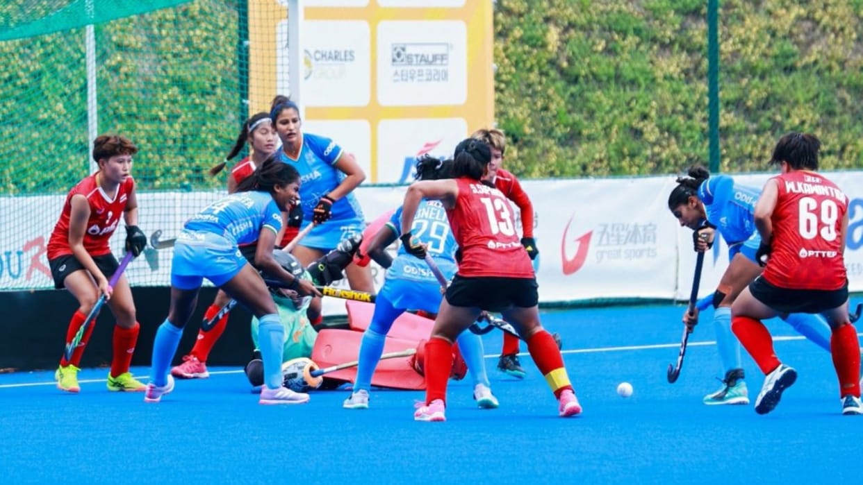 Women's Hockey Asia Cup 2025 India vs Thailand Match Highlights Result Score News in Hindi