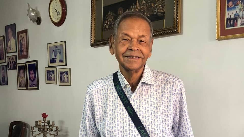 Retired Prof. KN Pathak from panjab university, Students taught by him have become VCs