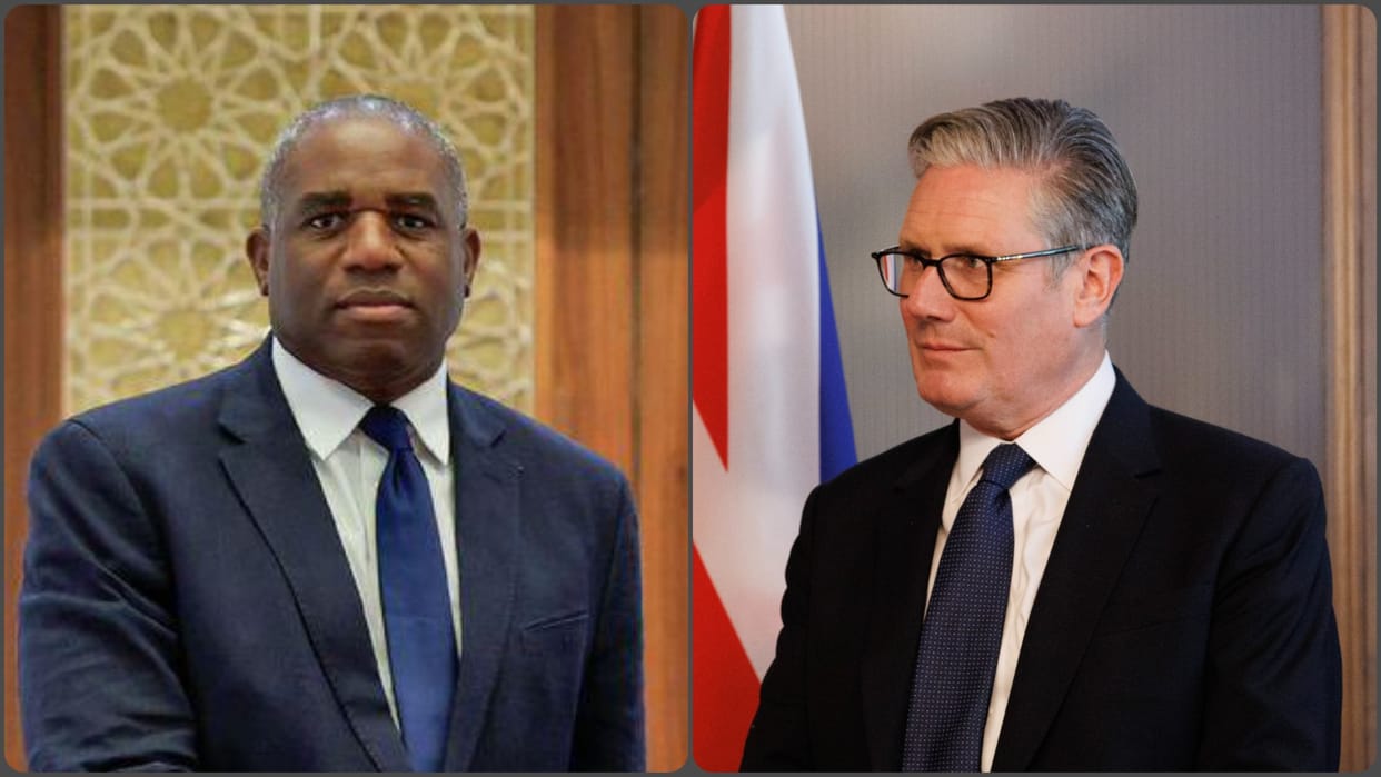 David Lammy appointed UK Dy PM as Starmer reshuffles Cabinet after Rayner’s exit