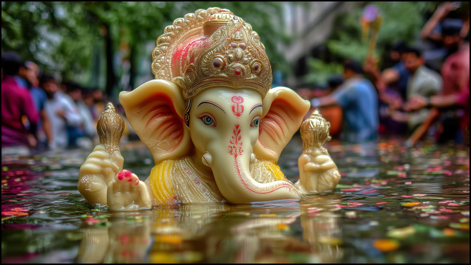 Ganesha Visarjan 2025 Wishes Quotes Messages Images Wallpapers On Ganpati Visarjan in hindi