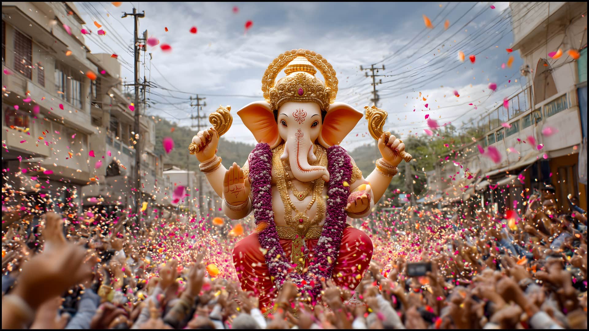 Ganesha Visarjan 2025 Wishes Quotes Messages Images Wallpapers On Ganpati Visarjan in hindi