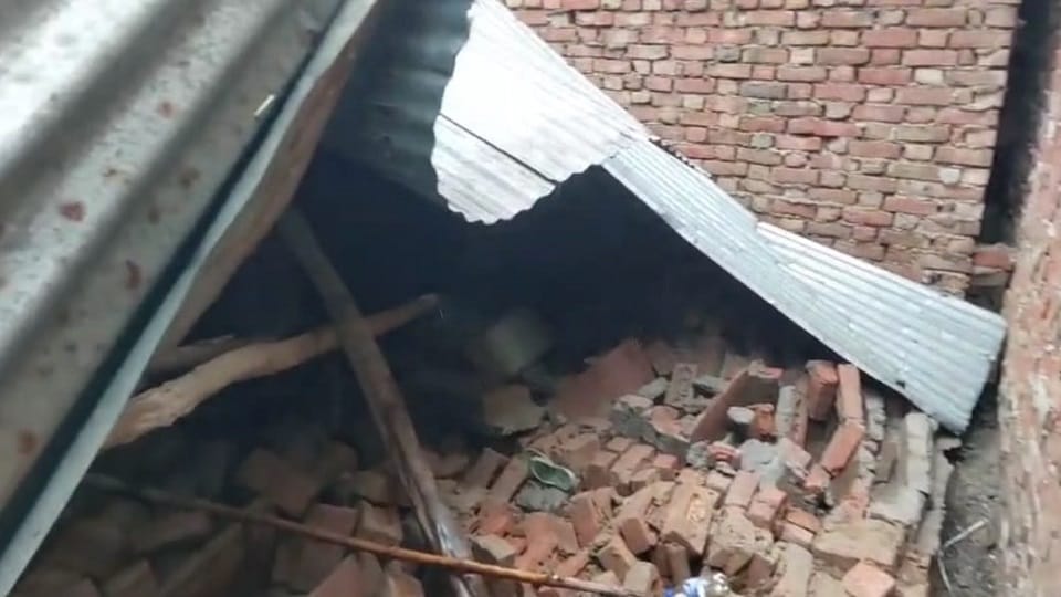 Kheragarh Tragedy Again: Man Dies as House Wall Collapses While Sleeping