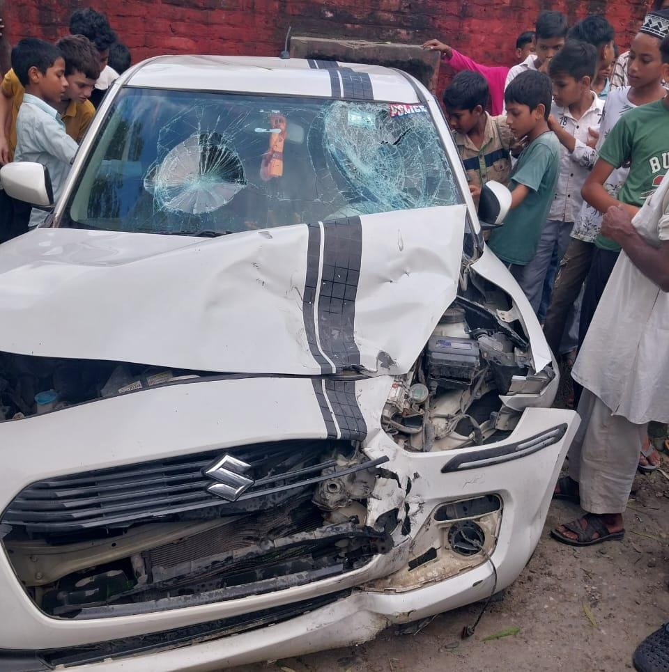 Saharanpur: Police Sub-Inspectors Car Hits Couple on Bike in Behat, Husband Dies, Wife Injured
