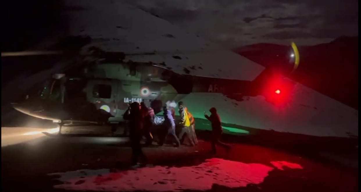 Indian Army carries out rescue operation for South Korean nationals in Ladakh