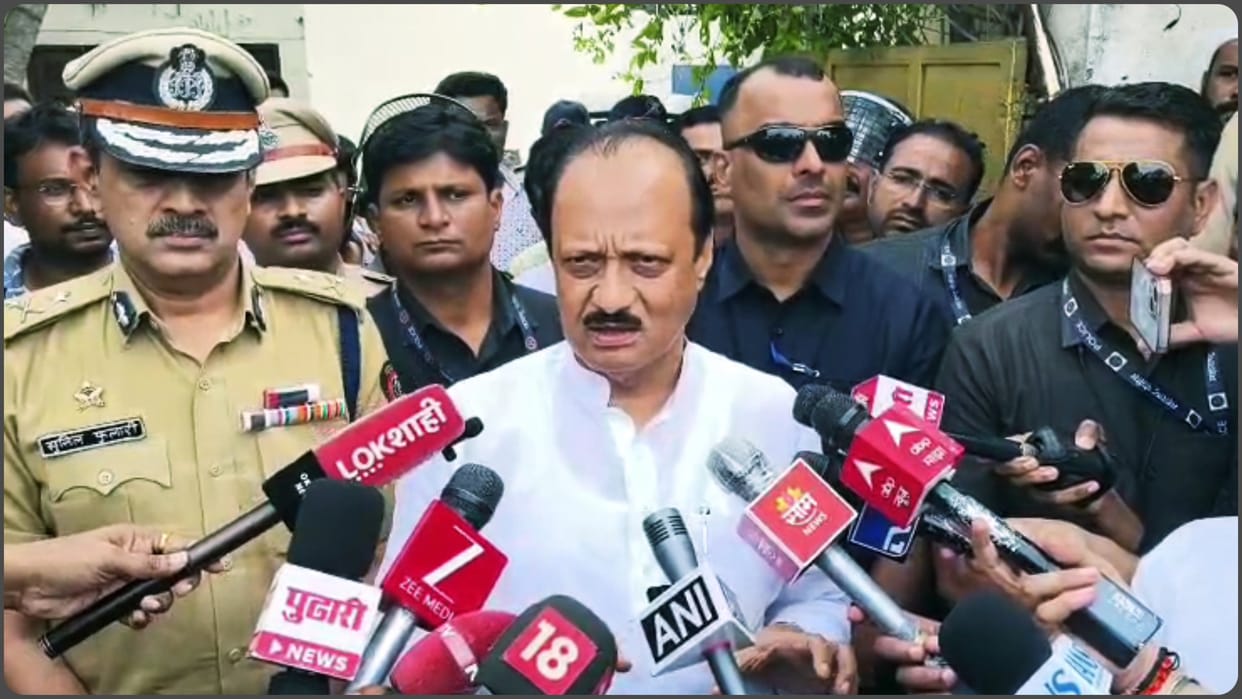I have the highest respect for our police force and its officers, Ajit Pawar On videos reprimanding IPS