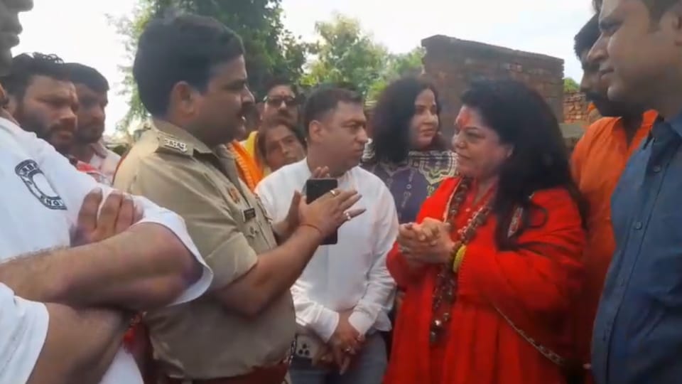 Bhamashah Park: Bhoomi Pujan for Ramabhadracarya’s Katha stuck due to permission dispute