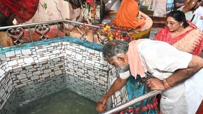 मंत्री प्रहलाद पटेल अमरकंटक में