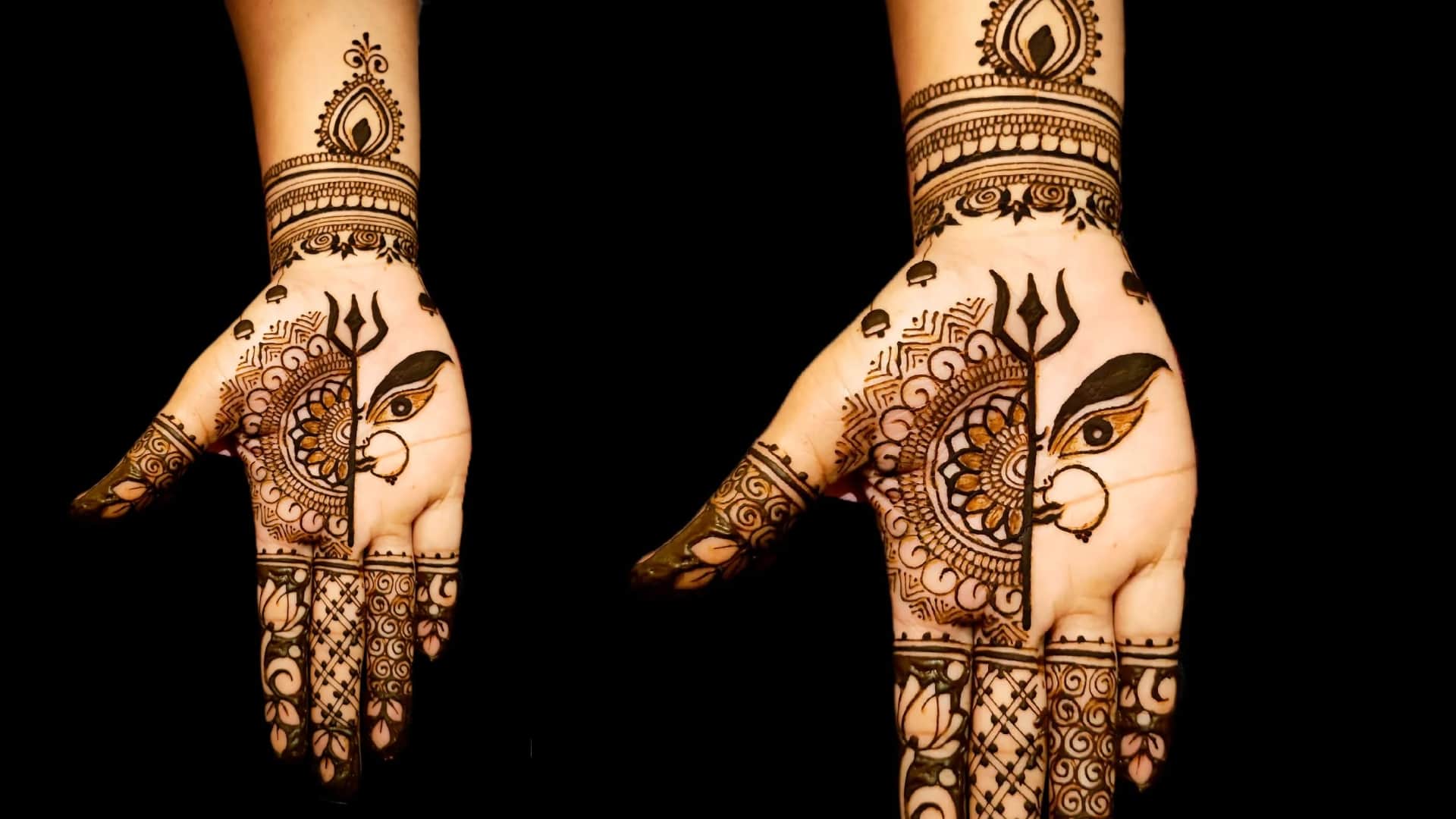 Shardiya Navratri 2025 Mehndi Design For Navratri Try Latest Simple Mehndi Ideas