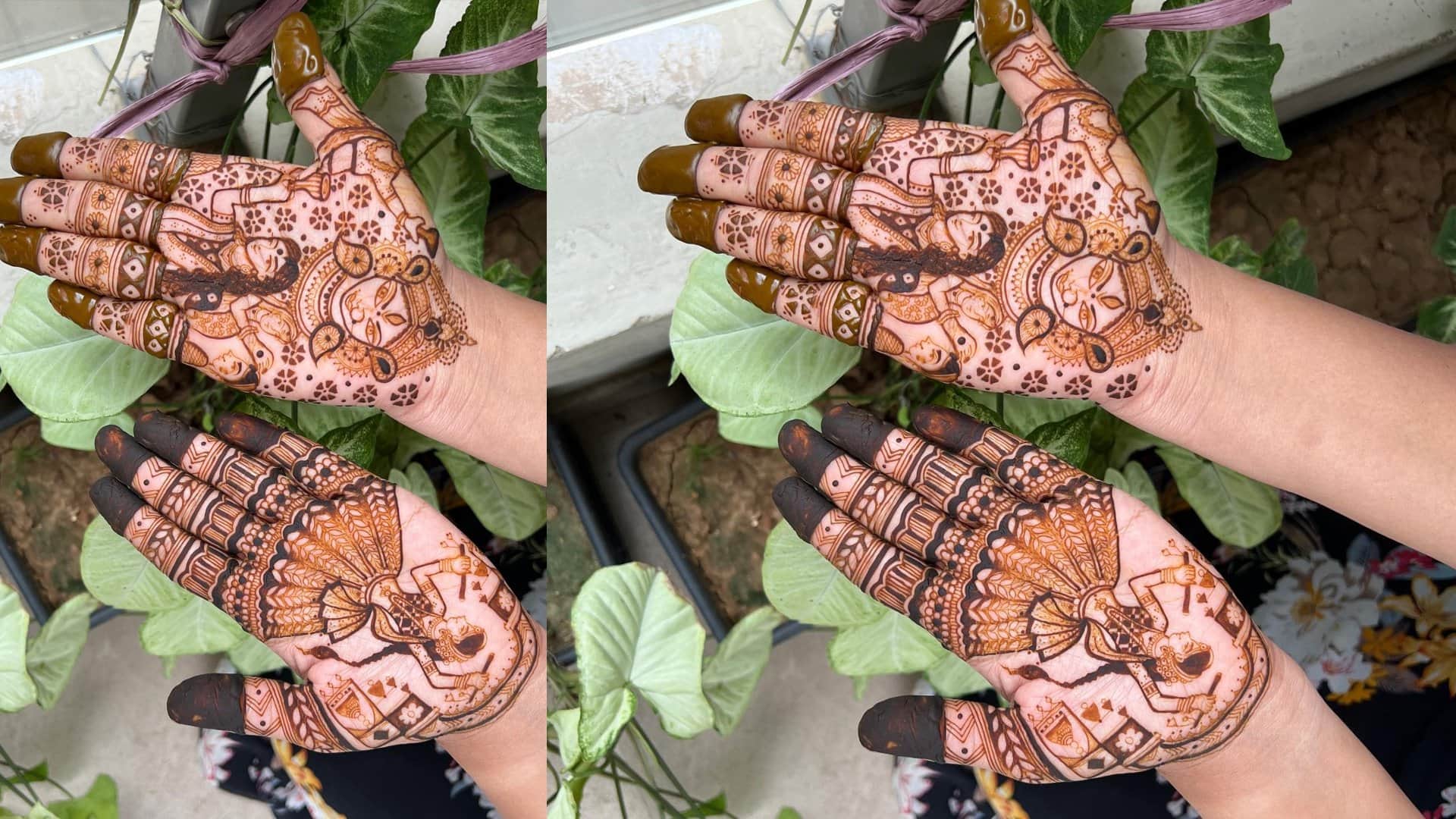 Shardiya Navratri 2025 Mehndi Design For Navratri Try Latest Simple Mehndi Ideas