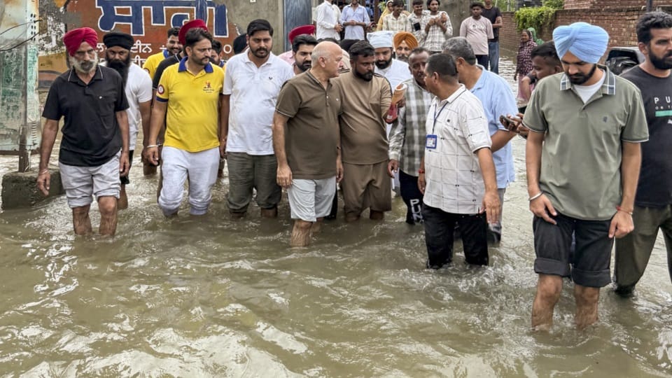 Massive destruction in Punjab Flood Mountains collapsed in Pathankot Army took charge in Ludhiana 43 died
