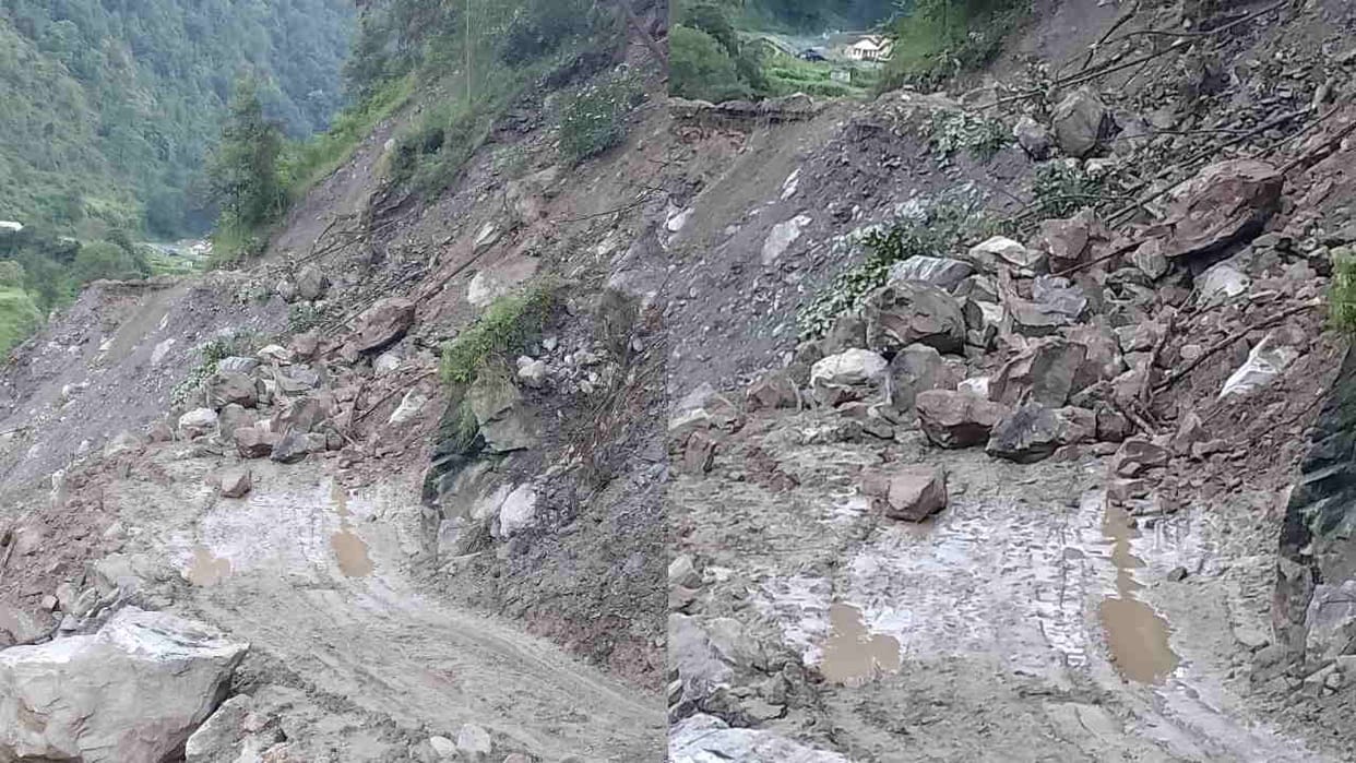 Yamunotri Highway remains closed for 13th consecutive day power  network services disrupted in several village