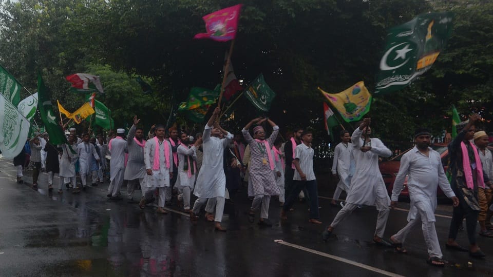 Agra Resonates with Procession of Prophet’s Birth Anniversary Streets Echo with Slogans
