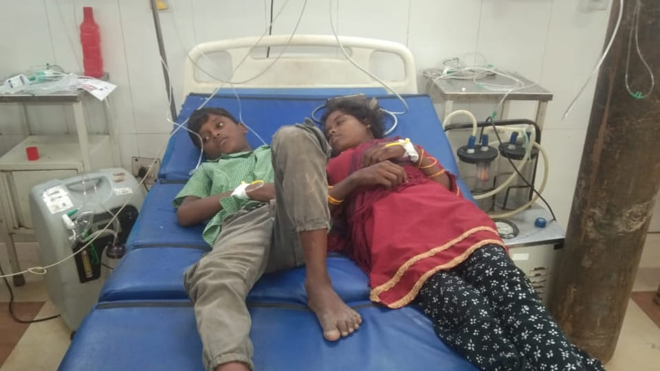 Kannauj: Vomiting and diarrhea of five children of brick kiln worker deteriorated, one died
