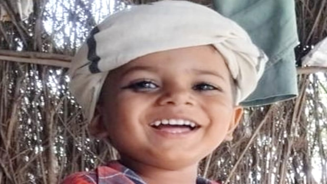 five-year-old child died after being hit by a pickup truck in Budaun