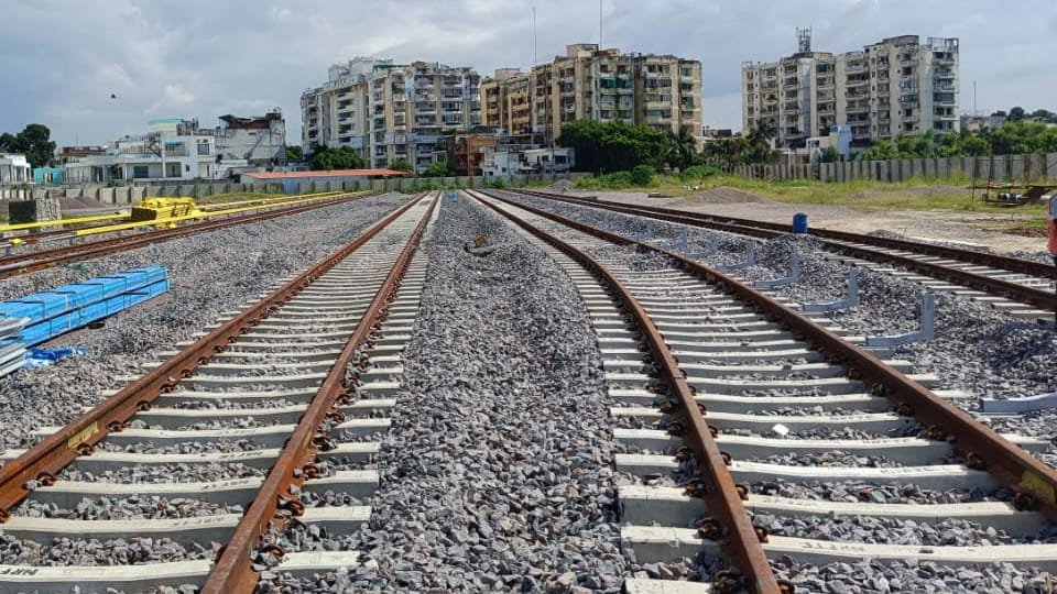 Kanpur: Construction of six tracks completed in Metro Corridor-2 depot