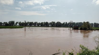 Haryana: सिरसा, फतेहाबाद और कैथल में घग्गर का रौद्र रूप...तटबंध टूटने से गांव जलमग्न, बहादुरगढ़ में सेना बुलाई Flood in Haryana Ghaggar is taking a terrible form in Sirsa, Fatehabad and Kaithal Water is filling in village