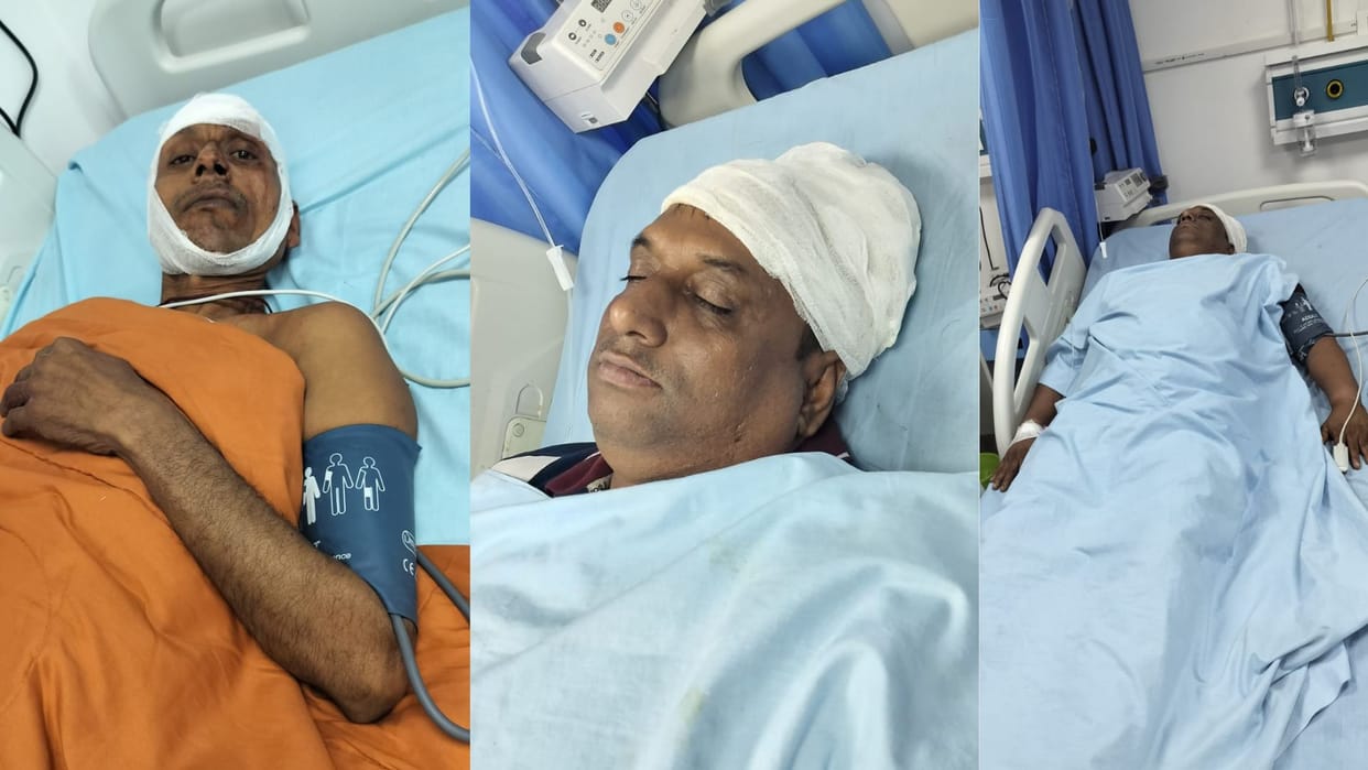 Bihar Crime News Deadly Attack on Police Team in Vaishali SHO Battles for Life in ICU