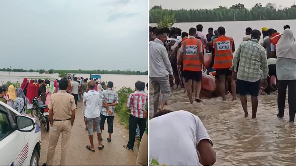 Five boys drowned in Tangri river in Ambala