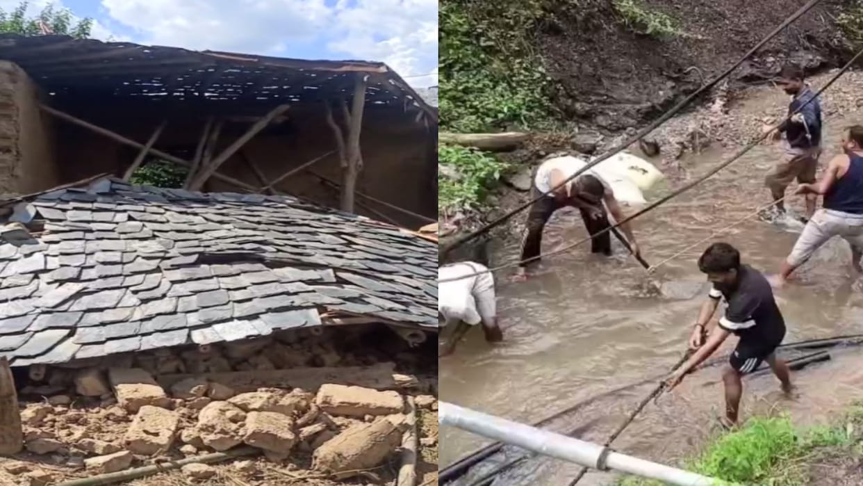 Haryana govt gave financial help of five crore rupees to flood affected Himachal Pradesh