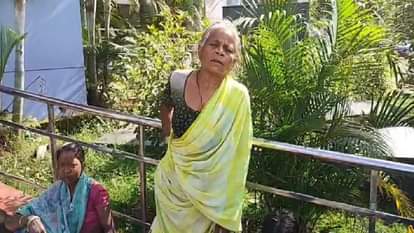 कुत्ते के हमले से घायल बुजुर्ग महिला